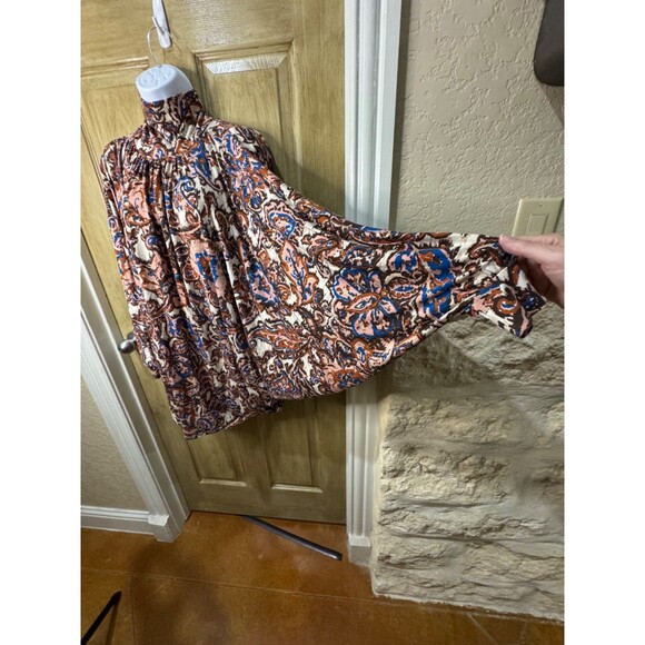 Rachel Pally Batwing High Neck Dress Small Multicolor - Picture 5 of 8